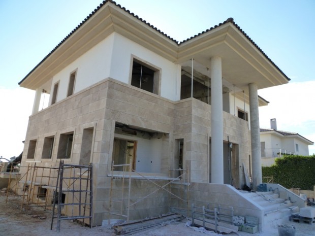 Colocación de mármol