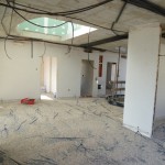 Preparación de mortero autonivelante